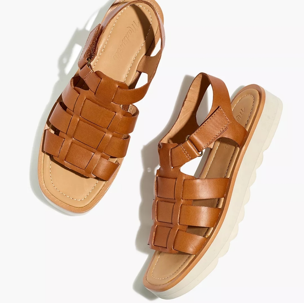 Madewell The Fisherman Flatform Sandal